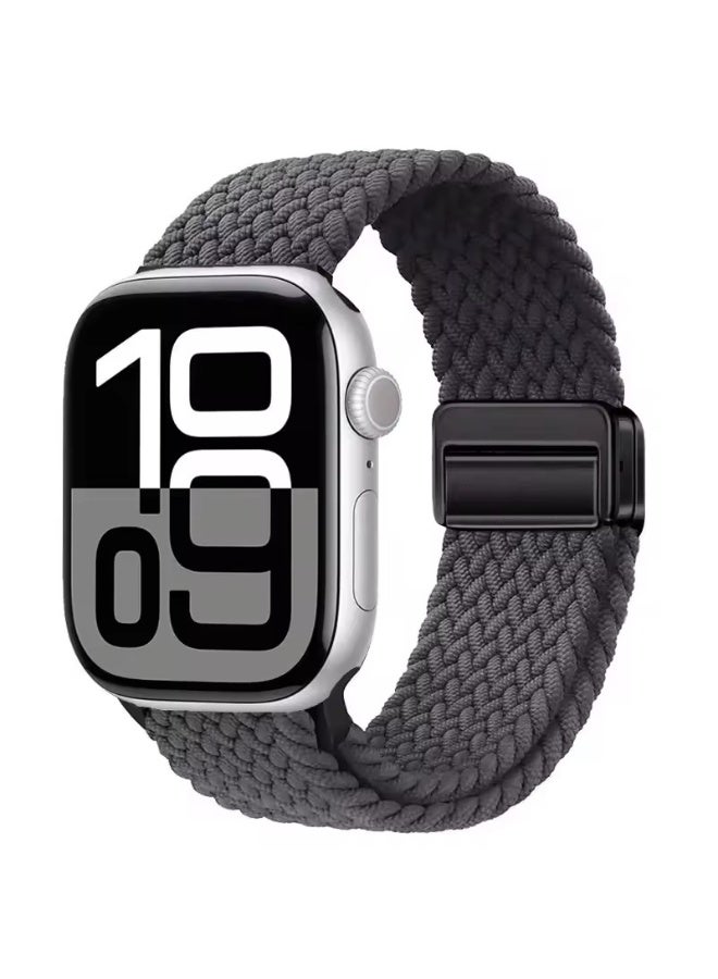 سوار رياضي فردي قابل للتعديل من النايلون المضفر، مناسب لساعات أبل ألترا، متوفر بأحجام 49 مم، 46 مم، 45 مم، 44 مم، و42 مم، للرجال والنساء. متوافق مع ساعات أبل ألترا 2، إس إي، وسلسلة 10، 9، 8، 7، 6، 5، 4، 3، 2، 1.